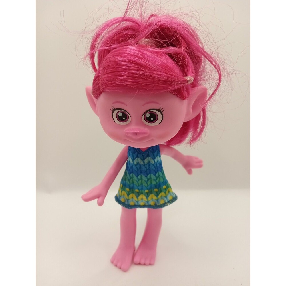 Mattel Pink Trolls Poppy Band Together Trendsettin Fashion Dolls Pink Hair